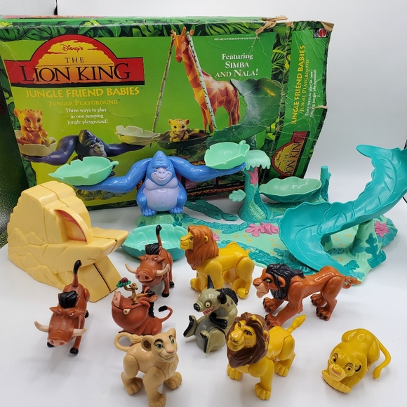 Disney Toys Disney The Lion King Jungle Friends Playground Burger King Character Figure Toy